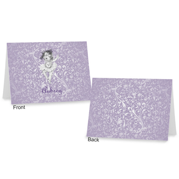 Ballerina Postcard - Front and Back