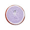 Ballerina Printed Icing Circle - XSmall - On Cookie