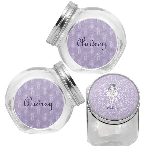 Ballerina Puppy Treat Jar - Top Left Right