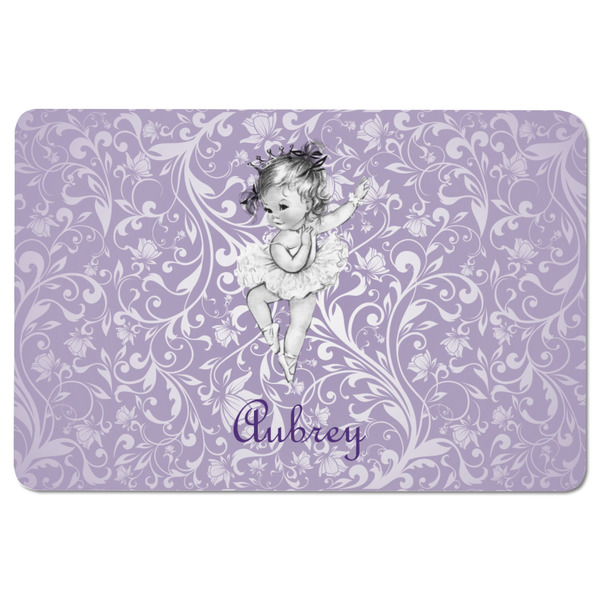 Ballerina Rectangular Fridge Magnet - FRONT