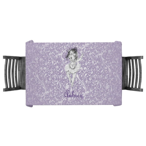 Custom Ballerina Tablecloth - 58"x58" (Personalized)