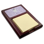 Ballerina Red Mahogany Sticky Note Holder (Personalized)