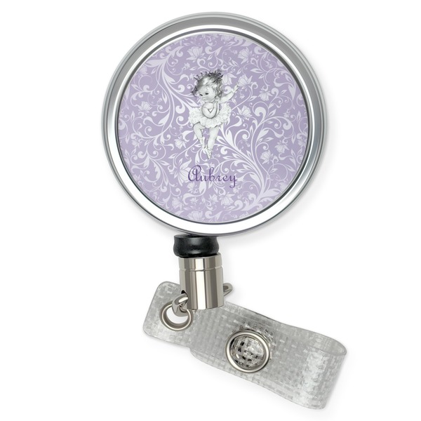 Custom Ballerina Retractable Badge Reel (Personalized)