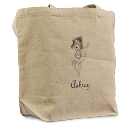 Ballerina Reusable Cotton Grocery Bag - Single (Personalized)