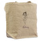 Ballerina Reusable Cotton Grocery Bag - Single (Personalized)