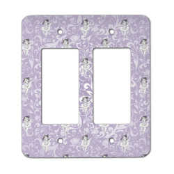 Ballerina Rocker Style Light Switch Cover - Two Switch