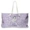 Ballerina Large Rope Tote Bag - Front View