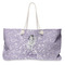 Ballerina Large Tote Bag with Rope Handles (Personalized)