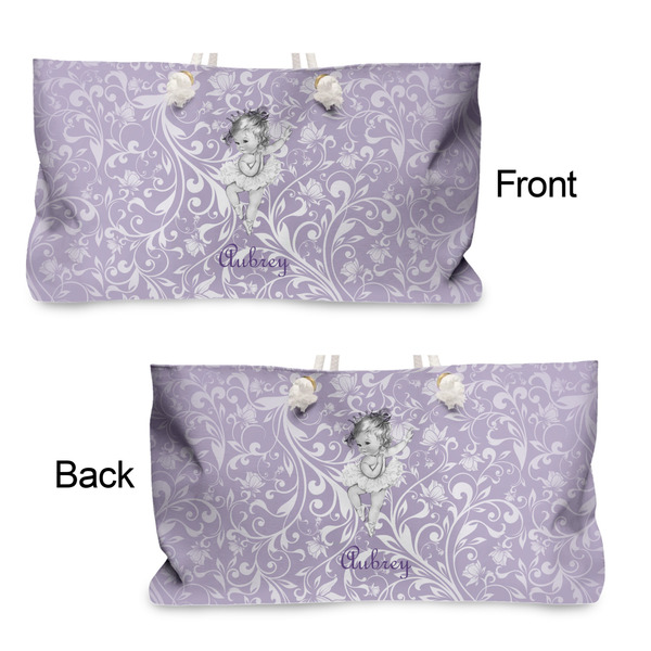 Ballerina Large Rope Tote - From & Back View