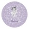 Ballerina Round Decal (Personalized)