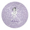 Ballerina 5' Round Indoor Area Rug (Personalized)