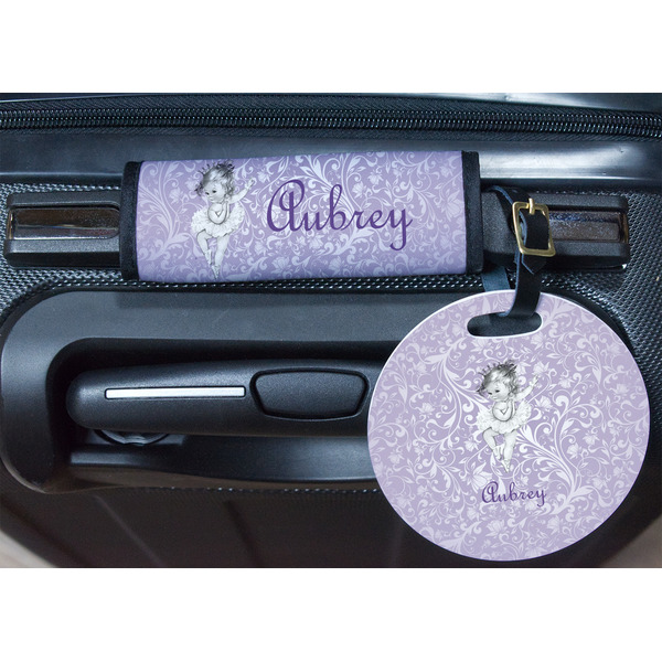 Ballerina Round Luggage Tag & Handle Wrap - In Context