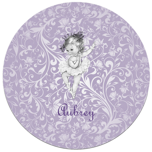 Ballerina Round Mousepad - APPROVAL