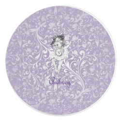 Ballerina Round Stone Trivet (Personalized)