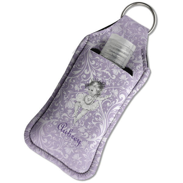 Ballerina Sanitizer Holder Keychain - Large in Case