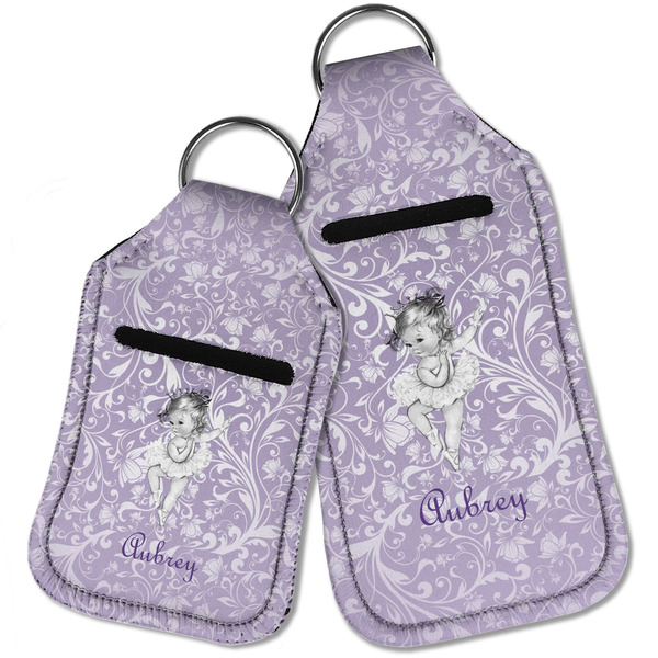 Ballerina Sanitizer Holder Keychain - Parent Main