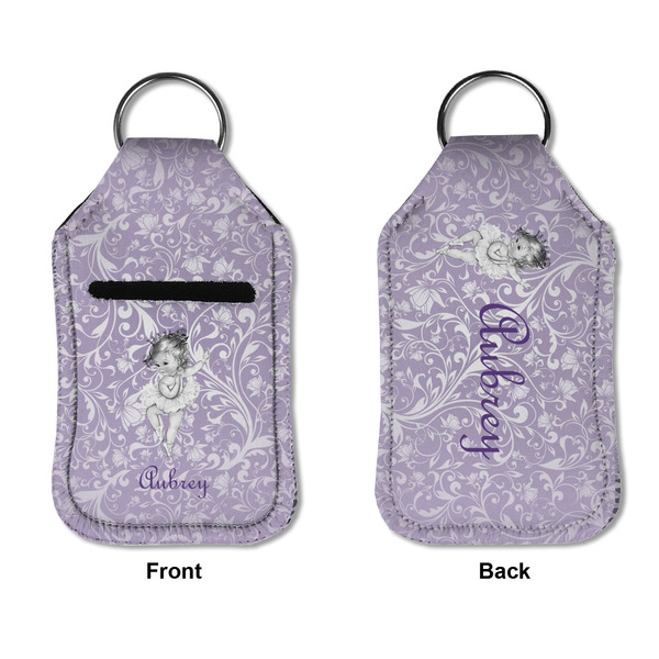 Ballerina Sanitizer Holder Keychain - Small APPROVAL (Flat)