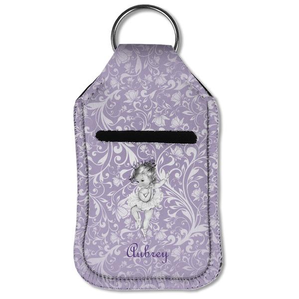 Ballerina Sanitizer Holder Keychain - Small (Front Flat)