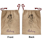 Ballerina Santa Sack - Front & Back (Personalized)