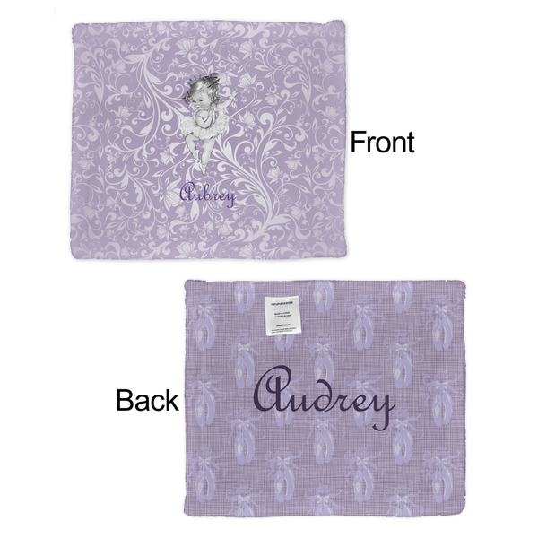Ballerina Security Blanket - Front & Back View