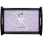 Ballerina Black Wooden Tray - Small (Personalized)