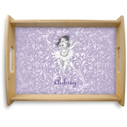 Ballerina Natural Wooden Tray - Large (Personalized)