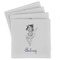 Ballerina Absorbent Stone Coasters - Set of 4 (Personalized)