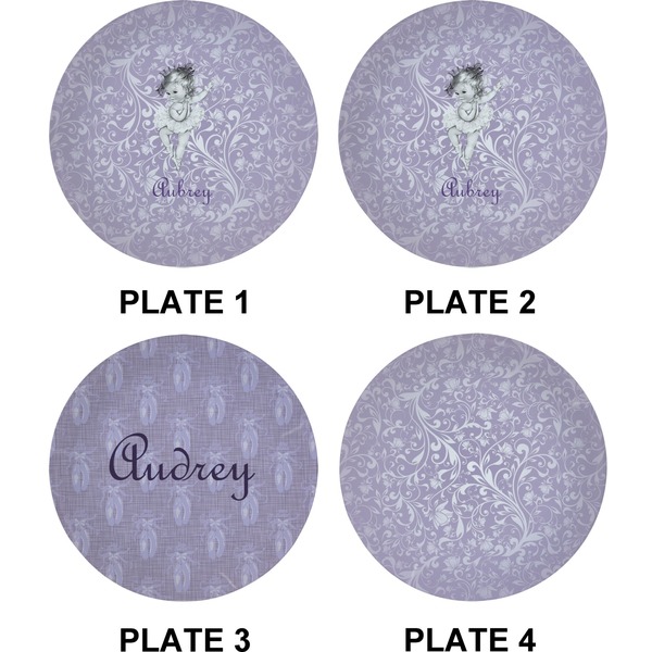 Ballerina Set of Appetizer / Dessert Plates (Approval)