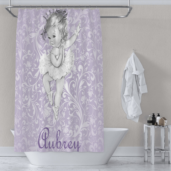 Ballerina Shower Curtain Lifestyle