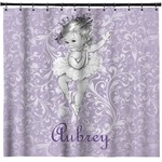 Ballerina Shower Curtain - Custom Size (Personalized)