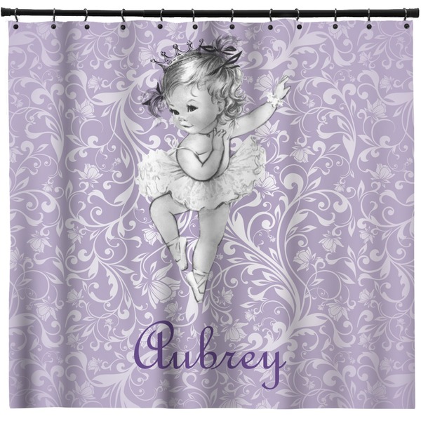 Custom Ballerina Shower Curtain - Custom Size (Personalized)