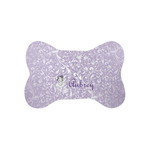 Ballerina Bone Shaped Dog Food Mat (Small) (Personalized)