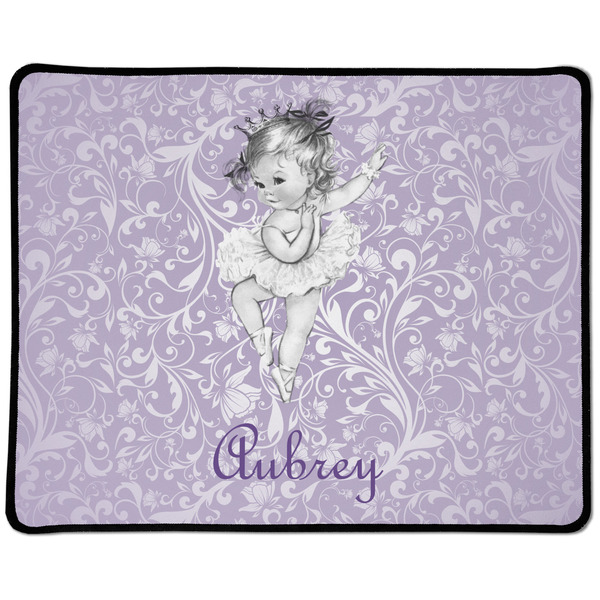 Custom Ballerina Large Gaming Mouse Pad - 12.5" x 10" (Personalized)