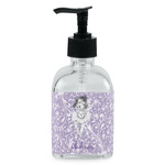 Ballerina Glass Soap & Lotion Bottle - Single Bottle (Personalized)