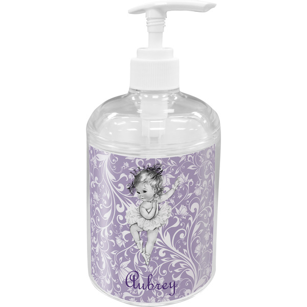 Custom Ballerina Acrylic Soap & Lotion Bottle (Personalized)