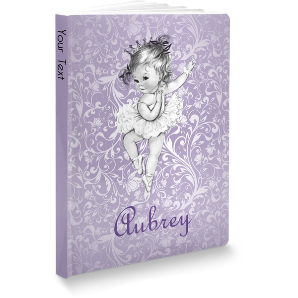 Custom Ballerina Softbound Notebook - 7.25" x 10" (Personalized)