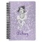 Ballerina Spiral Notebook - 7x10 w/ Name or Text