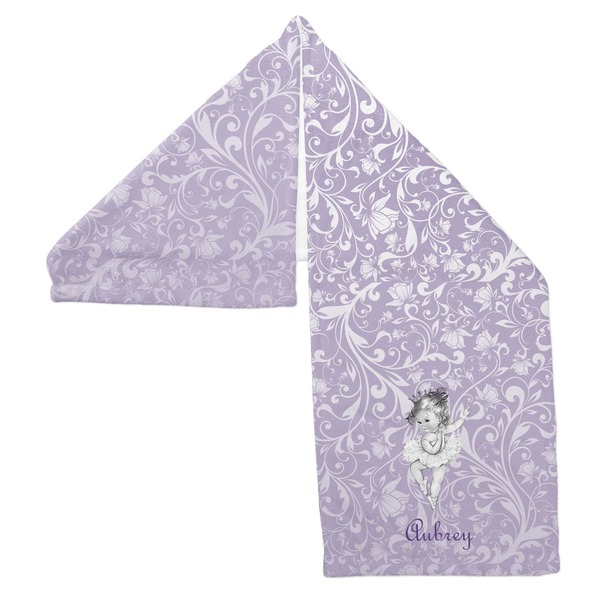 Ballerina Sports Towel Folded - Both Sides Showing