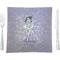 Ballerina Glass Square Lunch / Dinner Plate 9.5" (Personalized)
