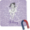 Ballerina Square Fridge Magnet (Personalized)