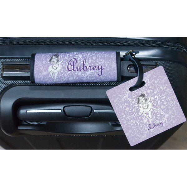 Ballerina Square Luggage Tag & Handle Wrap - In Context