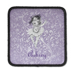 Ballerina Iron On Square Patch w/ Name or Text