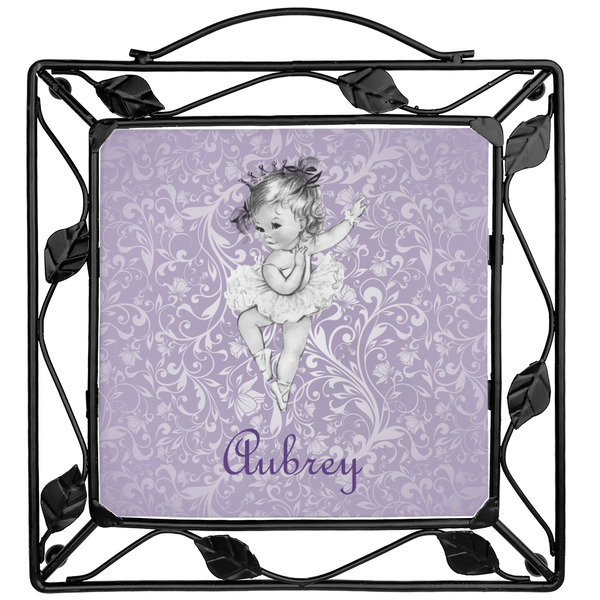 Custom Ballerina Square Trivet (Personalized)