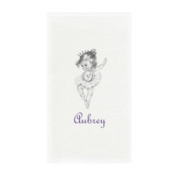 Ballerina Guest Towels - Full Color - Standard (Personalized)