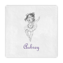 Ballerina Decorative Paper Napkins (Personalized)