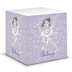 Ballerina Sticky Note Cube (Personalized)