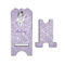 Ballerina Stylized Phone Stand - Front & Back - Small