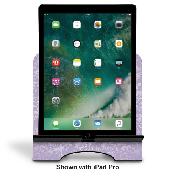 Ballerina Stylized Tablet Stand - Front with ipad