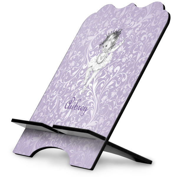 Custom Ballerina Stylized Tablet Stand w/ Name or Text