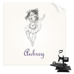 Ballerina Sublimation Transfer - Baby / Toddler (Personalized)